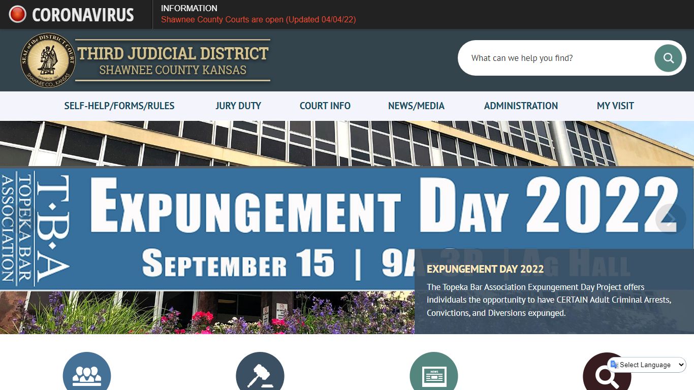 Third Judicial District, KS - Official Website | Official Website